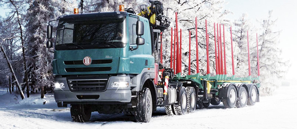 les FORESTRY   TATRA for the wood industry